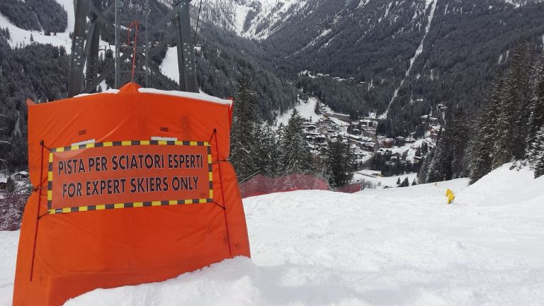 Val di Sole experienced skiers